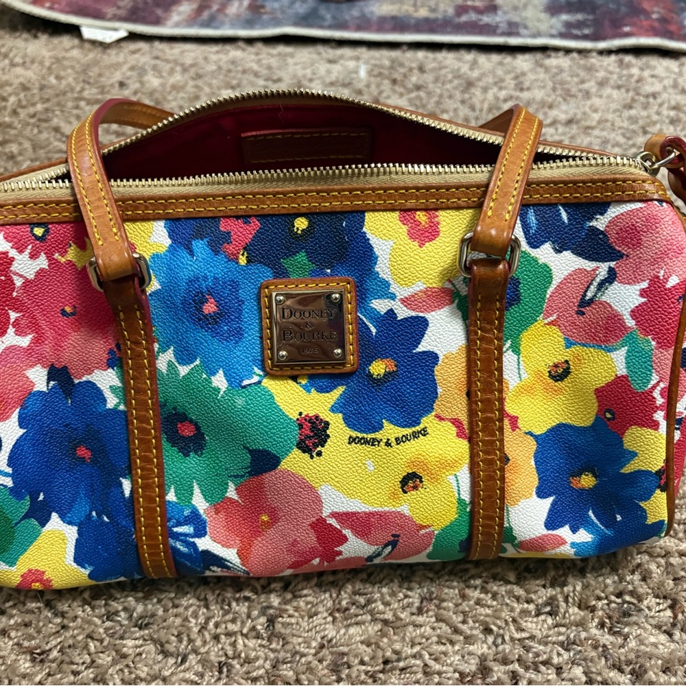 Dooney & Bourke Colorful Floral Crossbody Bag